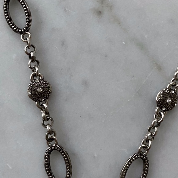 Brighton Round Necklace + Dust Bag - Picture 4 of 5